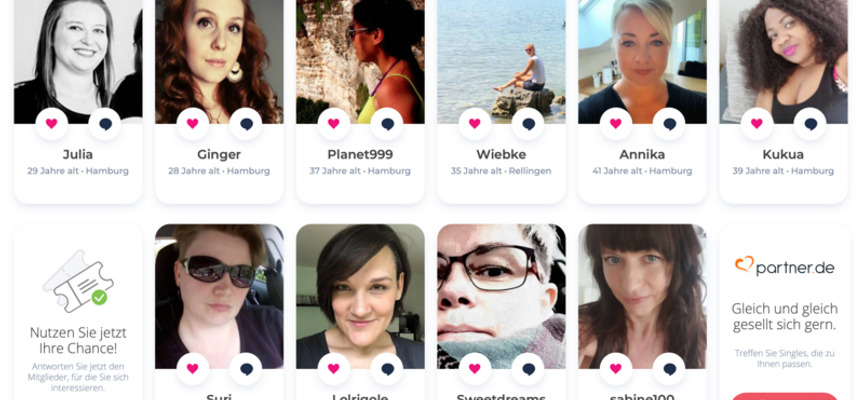 LoveScout24 Suche