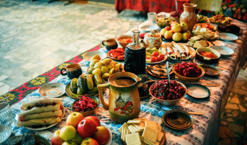 Ukrainian Christmas food