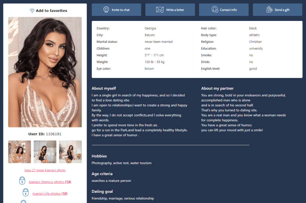 RuBrides Profiles quality