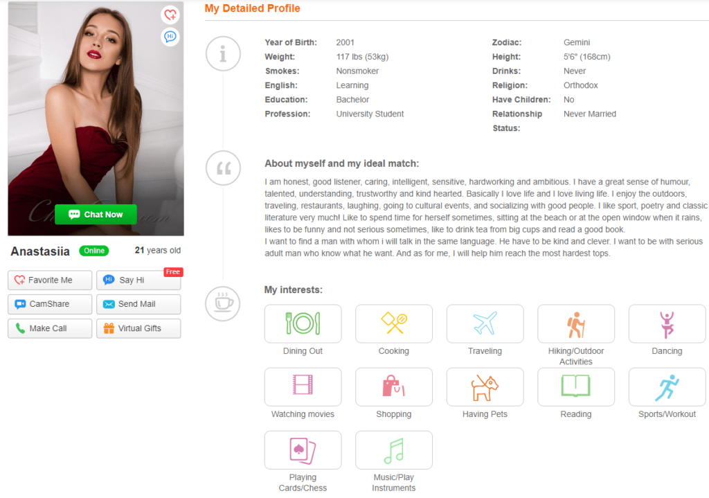 SingleSlavic Profile