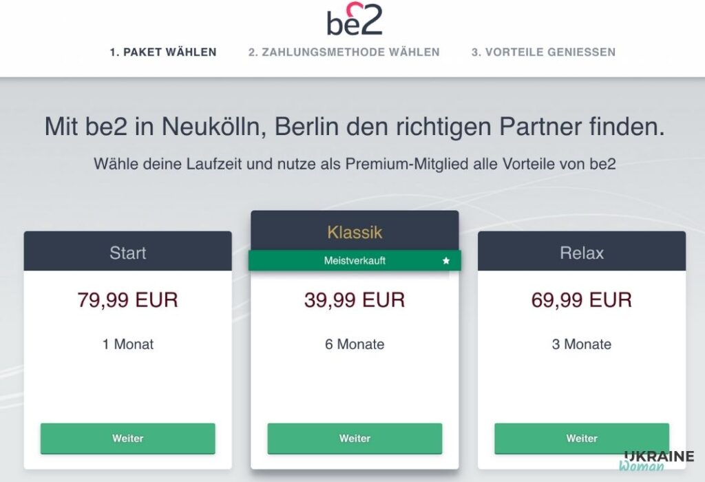 be2 kosten